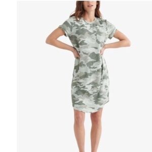 Lucky Brand camo T-shirt dress Size Small